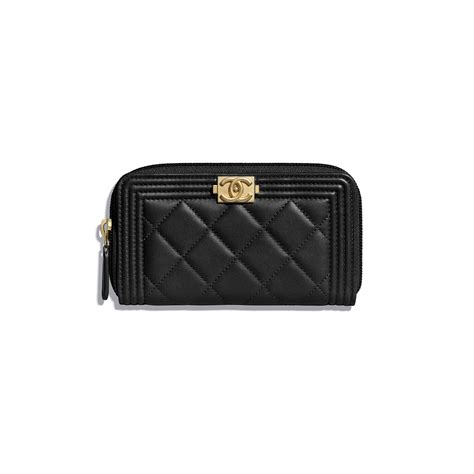 chanel wallet price range|Chanel zipped wallet.